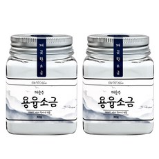 더순수 용융소금 미네랄소금 불순물 제로, 2개, 300g