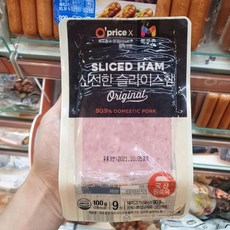 오프라이스 신선한 슬라이스햄 100g