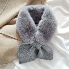 페이크 퍼 머플러_FB12311AC0013D