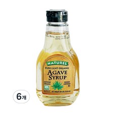 나뚜렐 유기농 아가베시럽, 330g, 6개