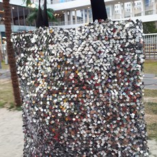 더드림 스팽글가방 스팽글 숄더백 블링블링 반짝이가방 에코백 5Color