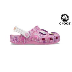 [백화점/매장발송] 크록스 CROCS 키즈 클래식 헬로키티 클로그 핑크 208103-680