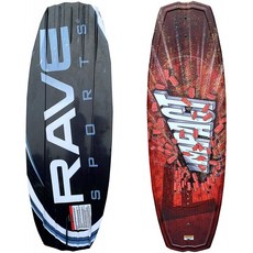 충전기 부츠가 장착된 RAVE 스포츠 임팩트 웨이크보드 Orange/Blk (PV1802677) : 웨이크보드 : 스포츠 &amp; 아웃도어, 단일옵션