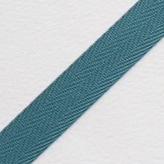 핸드메이드집 C283 더블유 골지 리본 폭1.4cm 한롤10마, 남하늘
