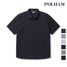매장정품 폴햄 POLHAM 남성 쿨링 풀오버 반팔 셔츠 A_PHE2WC1842 1409954