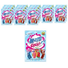 롯데 롤리팝 아이스 캔디, 165g, 14개