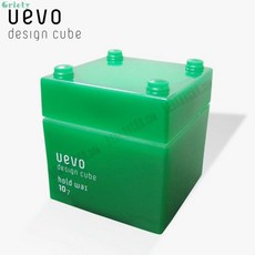 데미 우에보 디자인 큐브왁스 홀드 왁스 80g 남자왁스 uevo 정품