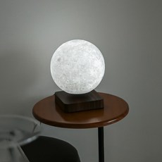 공중 자기부상 회전 달 화성 목성 토성 무드등, 달15CM