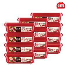 [무료배송]해표 순창궁 태양초 골드 고추장(170g), 12개, 170g