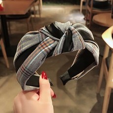 지니상점 PU 피질 꼬임 여성 머리띠 악세사리 외출 누르기 발 넓은 라인 두꺼운 트렌드 인싸템