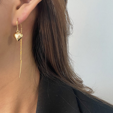 골드모아통통볼귀걸이