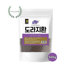 국산 도라지환 약도라지 길경 뿌리 환 사포닌 기관지 500g, 1개