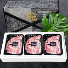 산정마을 농협안심한돈 돼지갈비 선물세트 500g 3팩, 생 돼지갈비 선물세트 500g*3팩, 3개