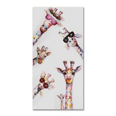 가족사진거실벽장식