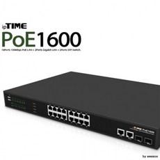 IPTIME 아이피타임 PoE1600 16포트 PoE 스위칭 허브, 상세페이지 참조