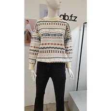 [ab.f.z] 프린트 니트 (U4GW44)