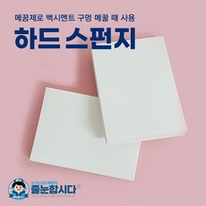 하드스펀지 줄눈작업 전용 압축 하드스폰지 백시멘트부자재 백시멘트 작업시 사용, 2개