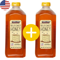 코스트코 커클랜드 야생화 꿀 효능 미국 내수용 2.27kg 2병, 2개