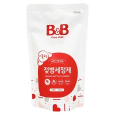 비앤비 젖병세정제 거품형 리필 400ml, 1개