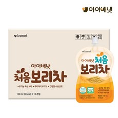 아이배냇 처음 보리차 10입, 단품