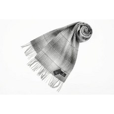LANVIN [LANVIN] Muffler 20-v0927 Black x White