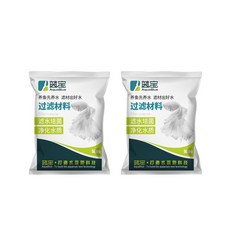 영아쿠아 아쿠아블루 여과재 12종세트 1Lx2개 세트 여과망 포함, 1개