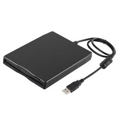 3.5 인치 USB 모바일 플로피 디스크 드라이브 휴대용 1.44MB 외장 디스켓 FD, 상세내용참조