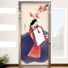 [바보사랑] 한국한복의멋_현관문시트지