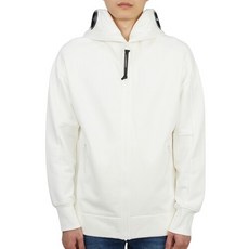 C.P 컴퍼니 [씨피컴퍼니] 디아고날 레이즈드 플리스 13CMSS062A 005086W 103 후드 기모 집업
