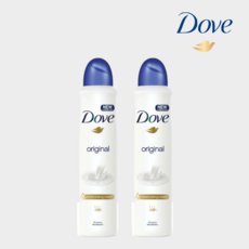 도브 데오드란트 스프레이 오리지널 모이스처라이징 크림 250ml 2개
