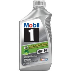 모빌원 Mobil 1 121218 0W-30 ESP 모터 오일 - 쿼트