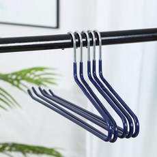 아웃스파크 논슬립 철제 코팅 바지걸이 옷걸이, 20개, 네이비