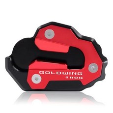 골드윙 혼다 호환 사이드 스탠드 클립 킥스탠드 풋 지원 혼다 골드윙 F6B GL1800 2018-2023, 1개, red1