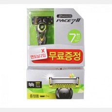 TB무배 도루코 페이스7면도기(날2개입) // 일회용 가드바 남성용, 1개, 기본값, 기본값