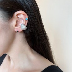 24k순금큐빅귀걸이