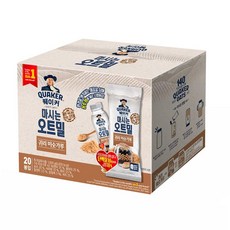 퀘이커마시는오트밀귀리미숫가루낱봉팩(20봉입)