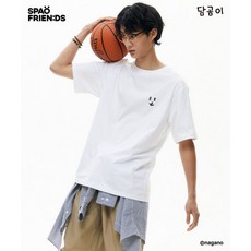 SPAO 스파오 담곰이 한국상륙 반팔티GRAPHIC WHITE_SPRLD37U05 SPRLD37U05