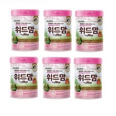 파스퇴르 위드맘 제왕 분유 2단계, 6개, 750g