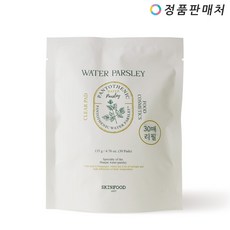 스킨푸드 판토테닉 워터 파슬리 클리어 패드 30매 (리필) (미나리패드), 30매입, 1개