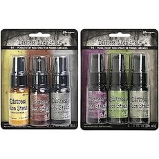 Tim Holtz- Distress Mica Stain 2022 리미티드 에디션 - 할로윈 세트, 단일옵션, 1개