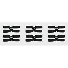 비밀공간 테니스 납테이프 0.5g 3g 테니스용품 라켓튜닝, 1세트, 블랙6개 1세트, 블랙6개
