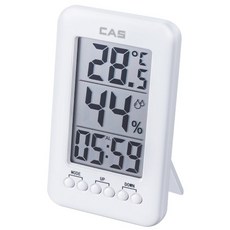 CAS 數顯溫濕度計特大T035, 1個, 白色