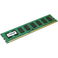 Crucial 8GB Single DDR3L 1333 MTs (PC3-10600) DR x8 RDIMM 240-Pin Server Memory CT8G3ERSLD81339 PROD, 상세 설명 참조0