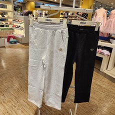 오후 NC 엑스코점 남여공용 편안한 일자핏 아동 기모 추리닝 바지 OHTM24W03