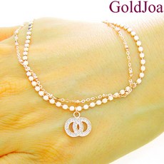 14k18k종교천주교성모마리아납작볼팔찌