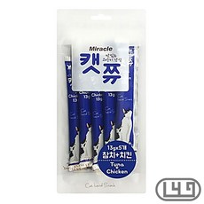 냥이 캣파우치간식 고등어태비 캣습식간식 뚱냥이 참치치킨, 1개