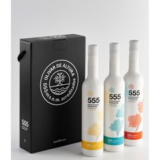 스페인 555 엑스트라 버진 올리브 오일 혼합 3종 세트, 3개, 500ml