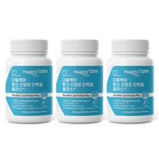 건강울림 더블케어 류신 산양유 단백질 플러스 36g, 3개