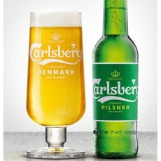 칼스버그 500ml 300ml 맥주잔 2020 Carlsberg 전용잔, 1개