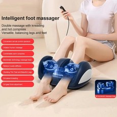 여분 예비의 큰 전기 발마사지 풑 마사지 압축 지압 반죽 다리, [01] EU 플러그, 2.Foot Massager A, 1개